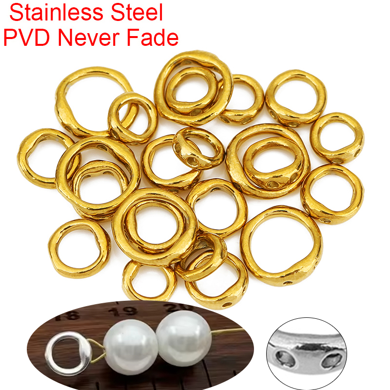 Charm Bracelet Beads - Fermoirs de collier en acier inoxydable,