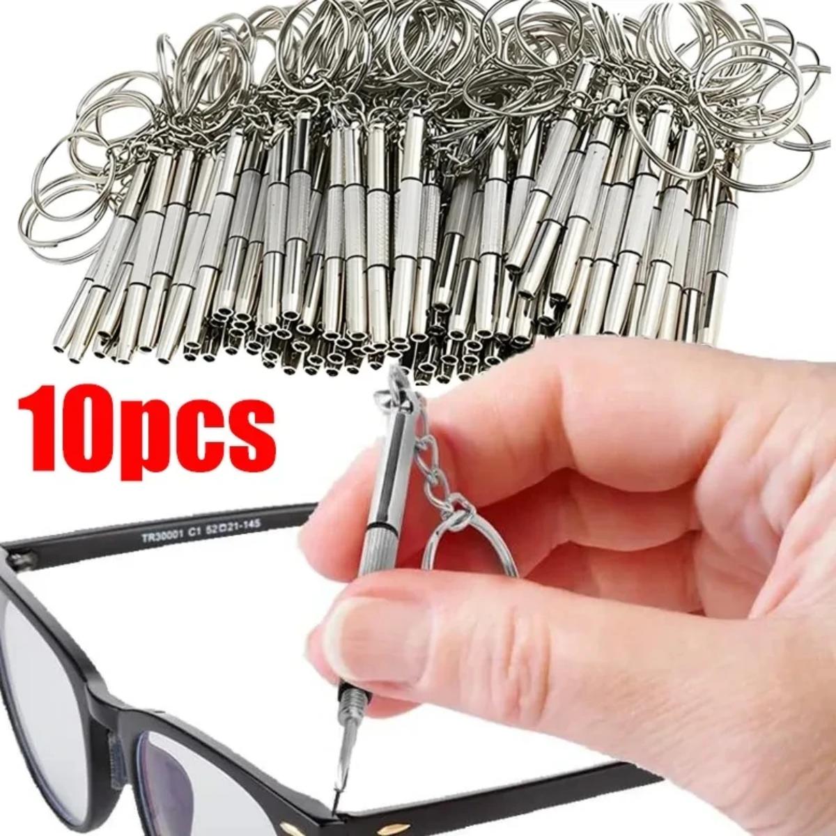 Watch Repair Tool Kit - Mini tournevis 3 en 1, lunettes