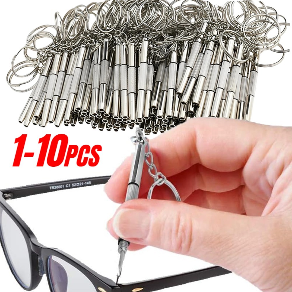 Watch Repair Tool Kit - Tournevis en acier pour lunettes, tournevis