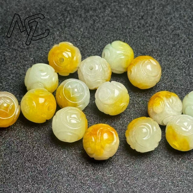 Perles circulaires en Jade éme - Charm Bracelet Beads avis et prix