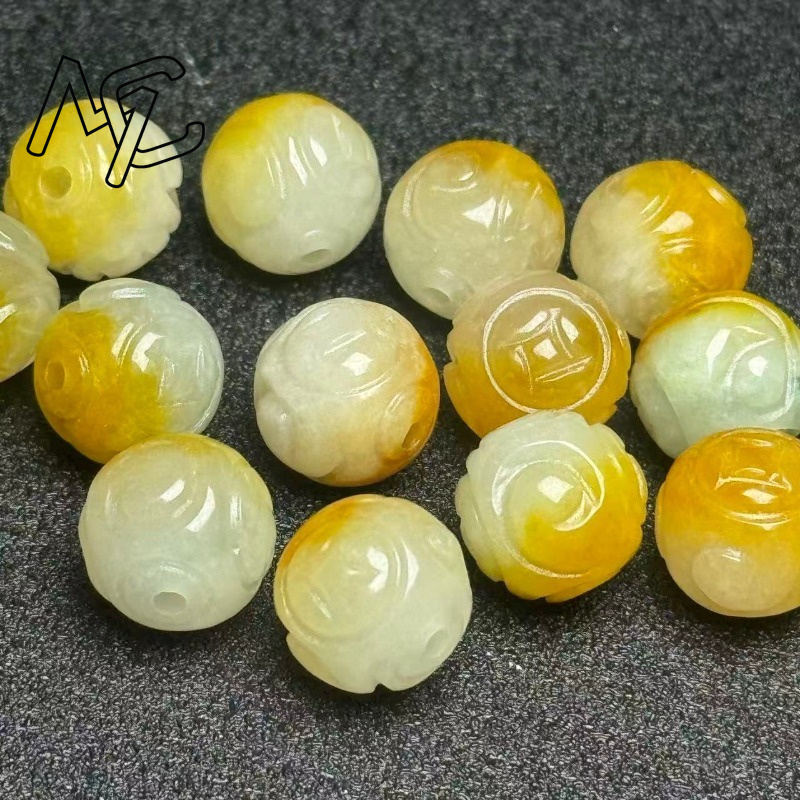 Perles circulaires en Jade éme - Charm Bracelet Beads avis et prix