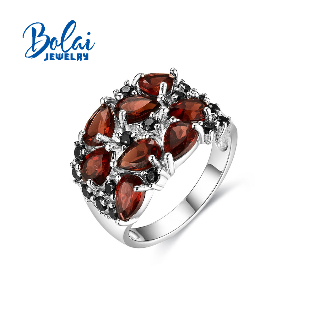 Bague en grenat naturel au des - Birthstone Ring Set avis et prix