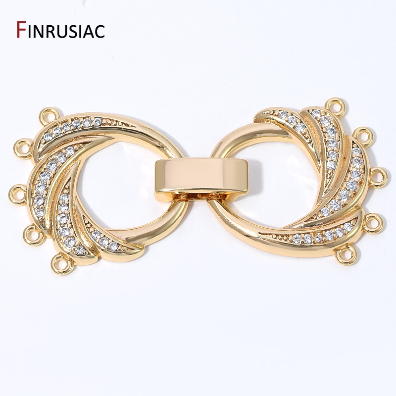 Fermoirs en laiton plaqué or 1 - Charm Bracelet Beads avis et prix