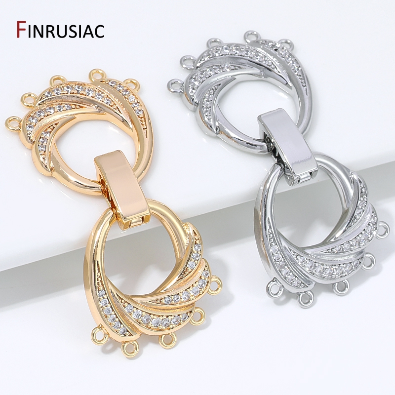 Fermoirs en laiton plaqué or 1 - Charm Bracelet Beads avis et prix