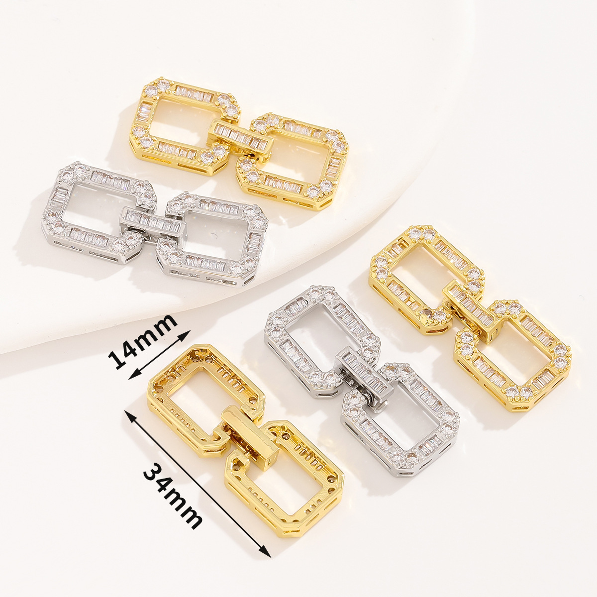 Juya – fermoirs décoratifs pla - Charm Bracelet Beads avis et prix