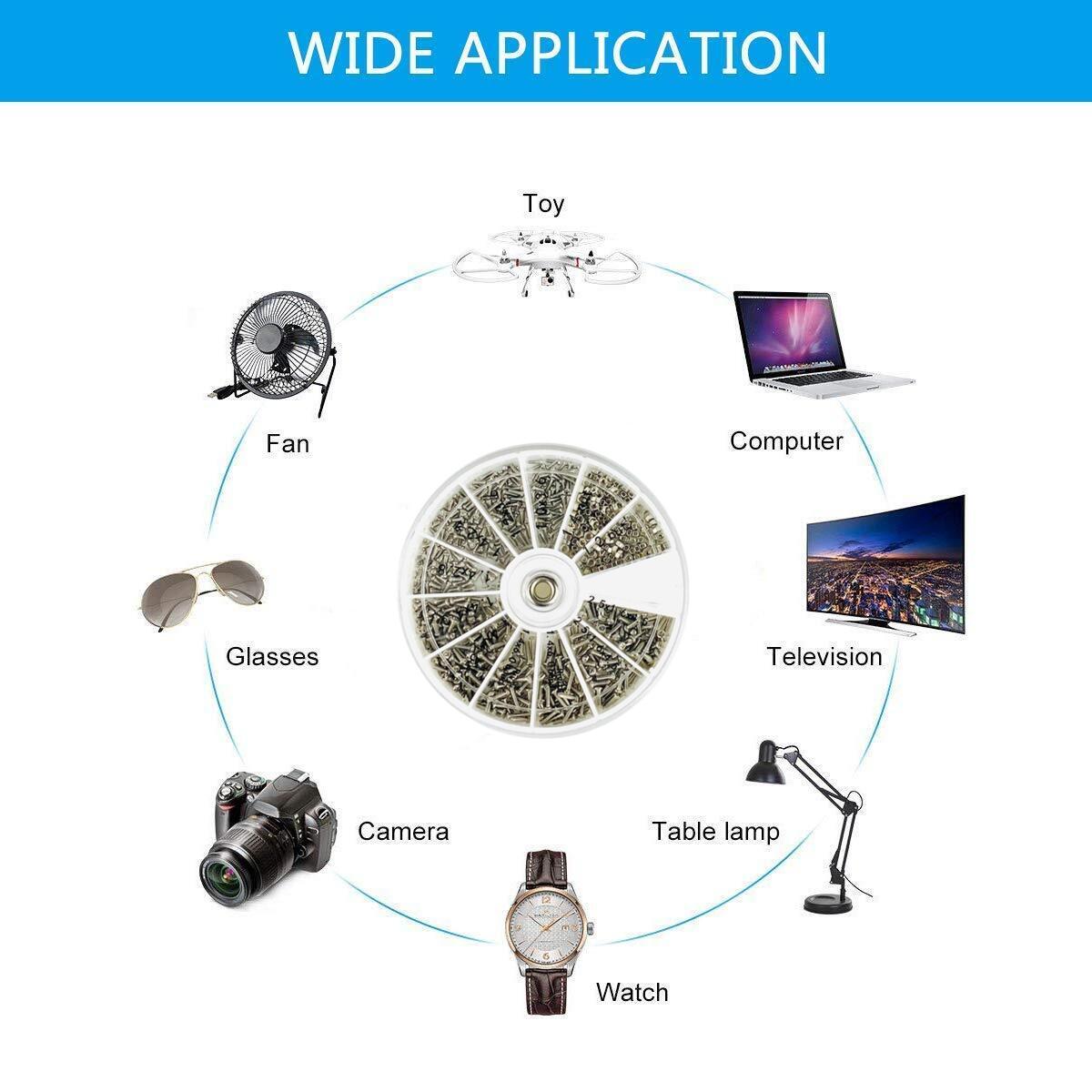 Jeu de tournevis et écrous de  - Watch Repair Tool Kit avis et prix
